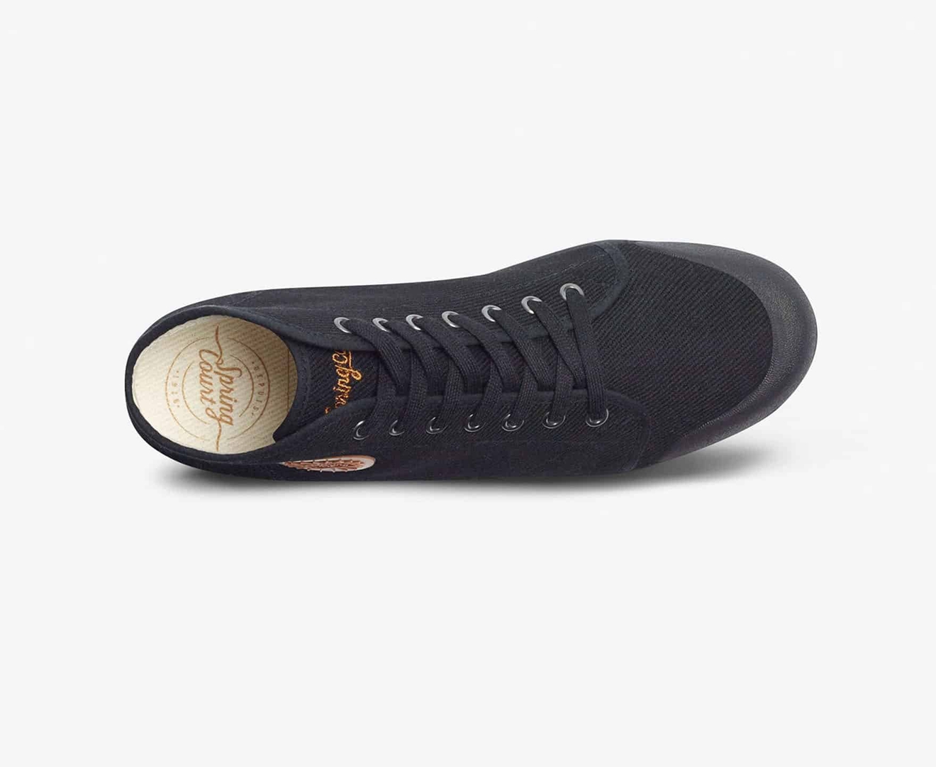 Spring Court B2 HEAVY TWILL Men's Trainers Black | South Africa-43NEHOCKG